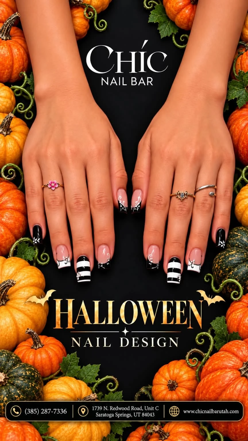 Halloween Nail Art Oct 13 2026